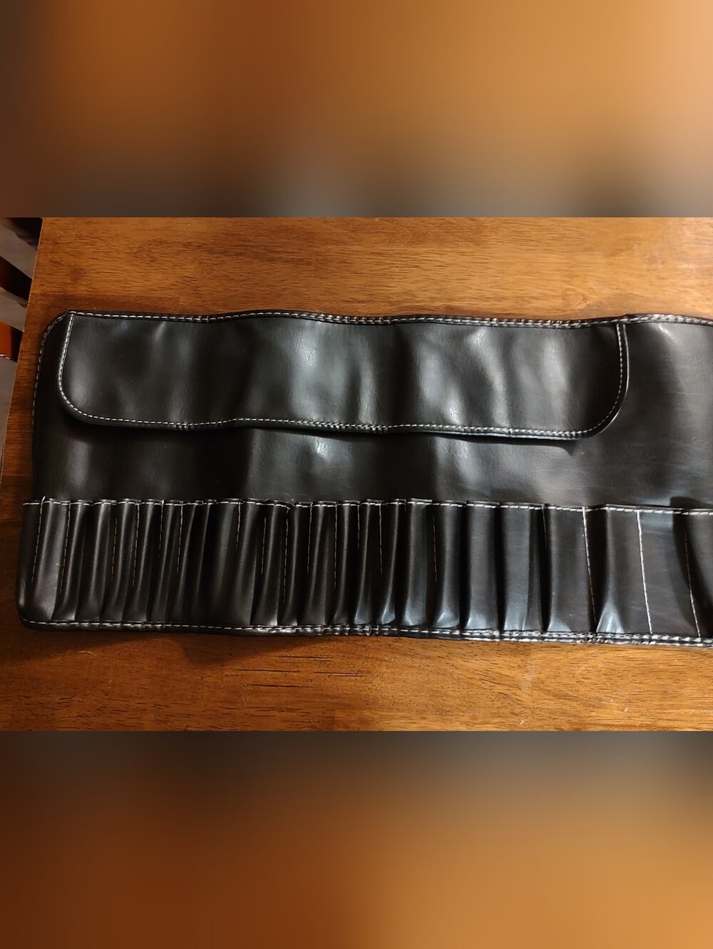 Makeup Brush Roll Organizer